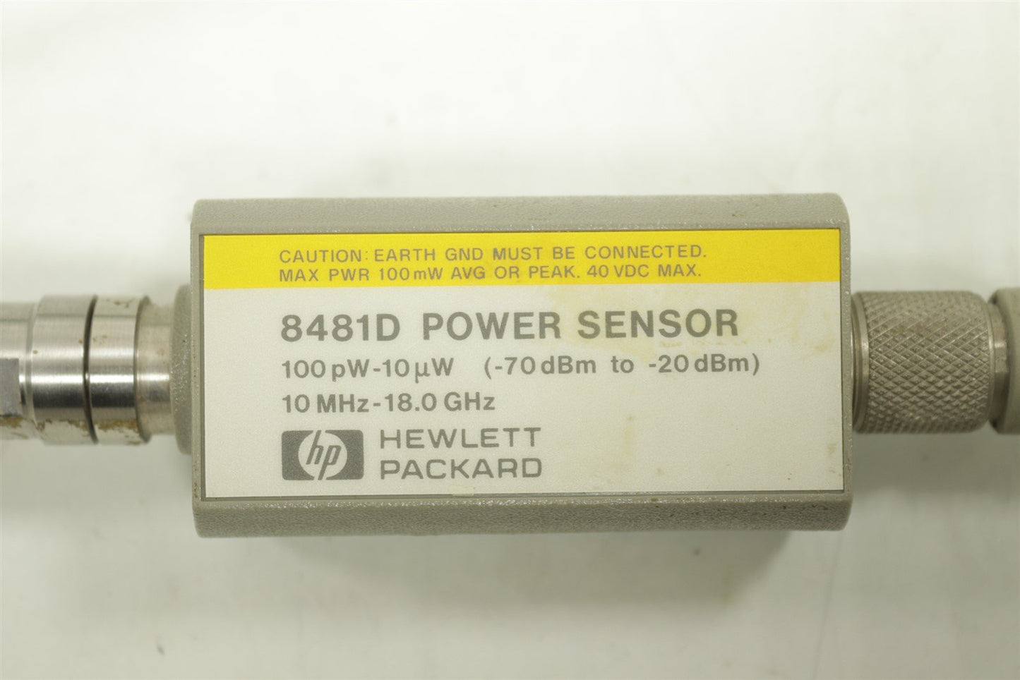 Full Set HP 437B Power Meter, 8481D Sensor, 2x NAT-15 Attenuators & 11730A Cable