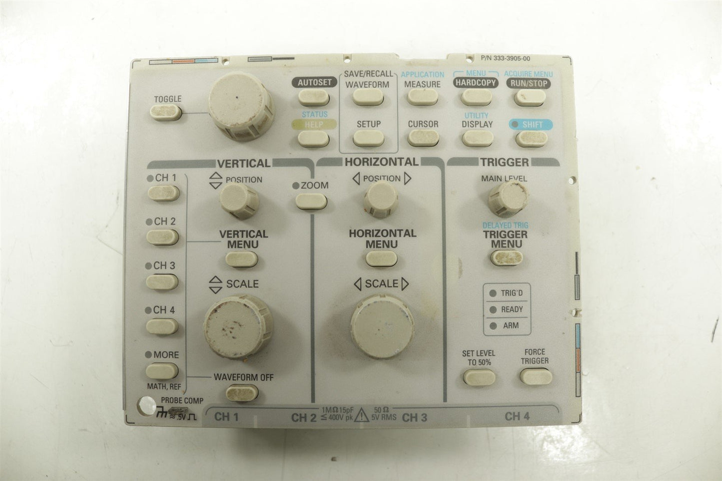 Tektronix OSCILLOSCOPE TDS 420 Panel 333-3905-00