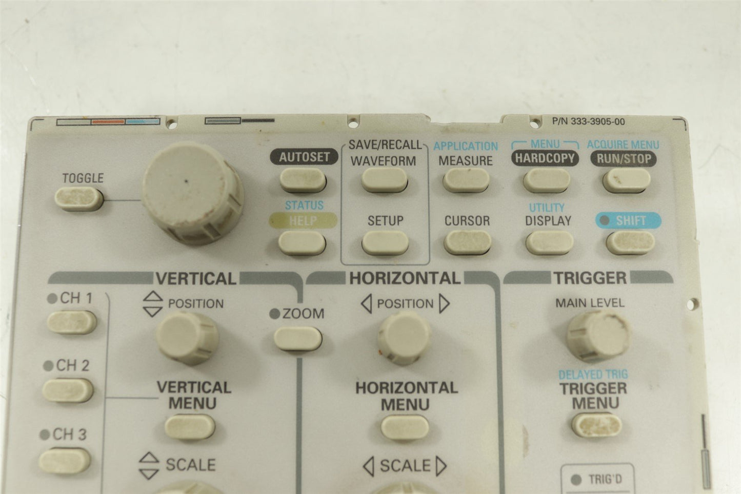 Tektronix OSCILLOSCOPE TDS 420 Panel 333-3905-00