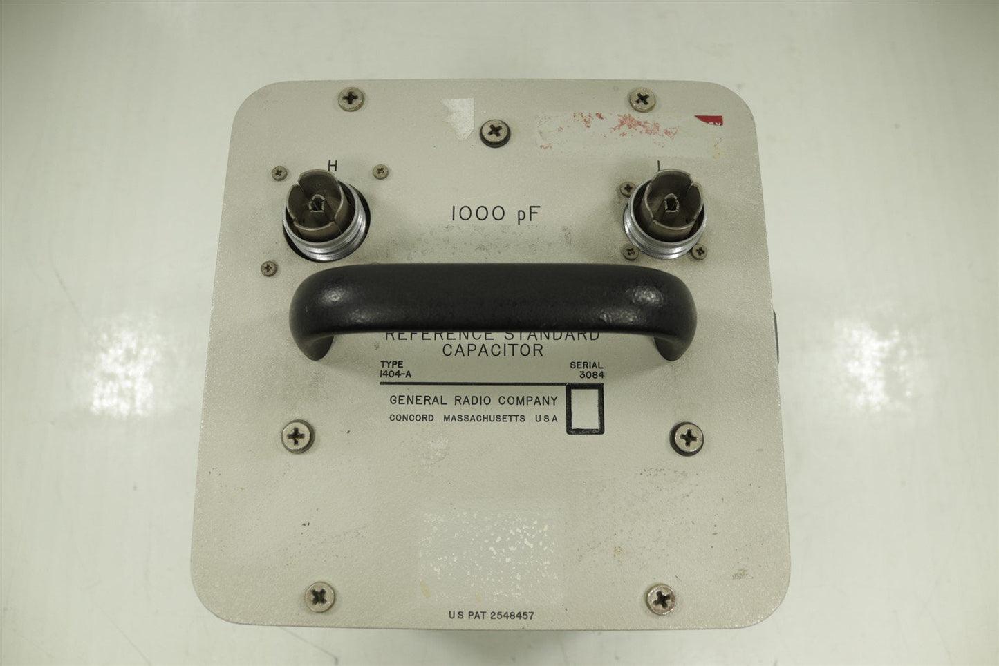 GR Reference Standard Capacitor 1000 pF 1404-A 1000pF