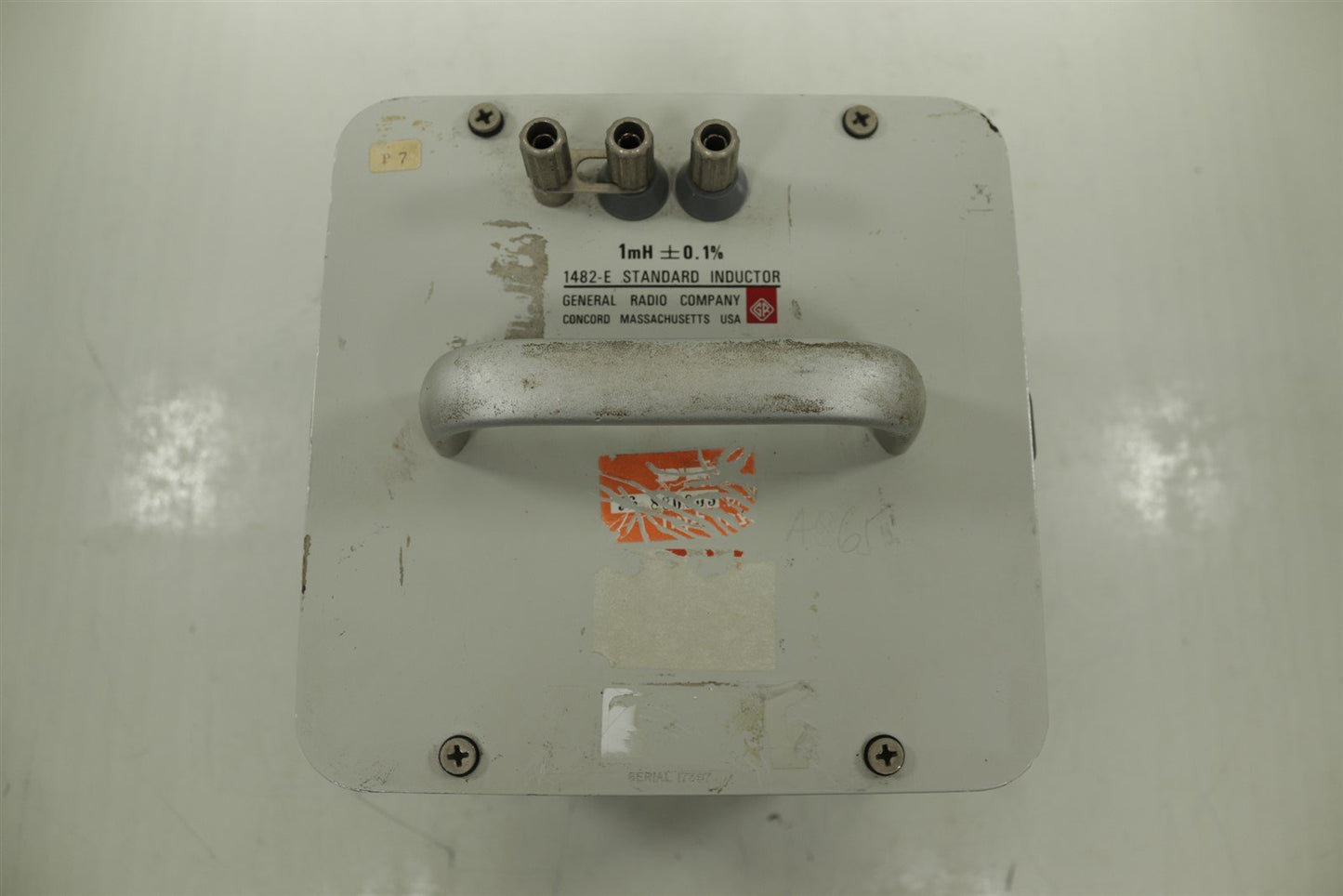 GR General Radio GenRad 1482E Standard Inductor 1mH 1482-E