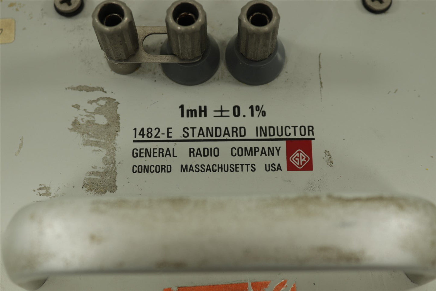 GR General Radio GenRad 1482E Standard Inductor 1mH 1482-E