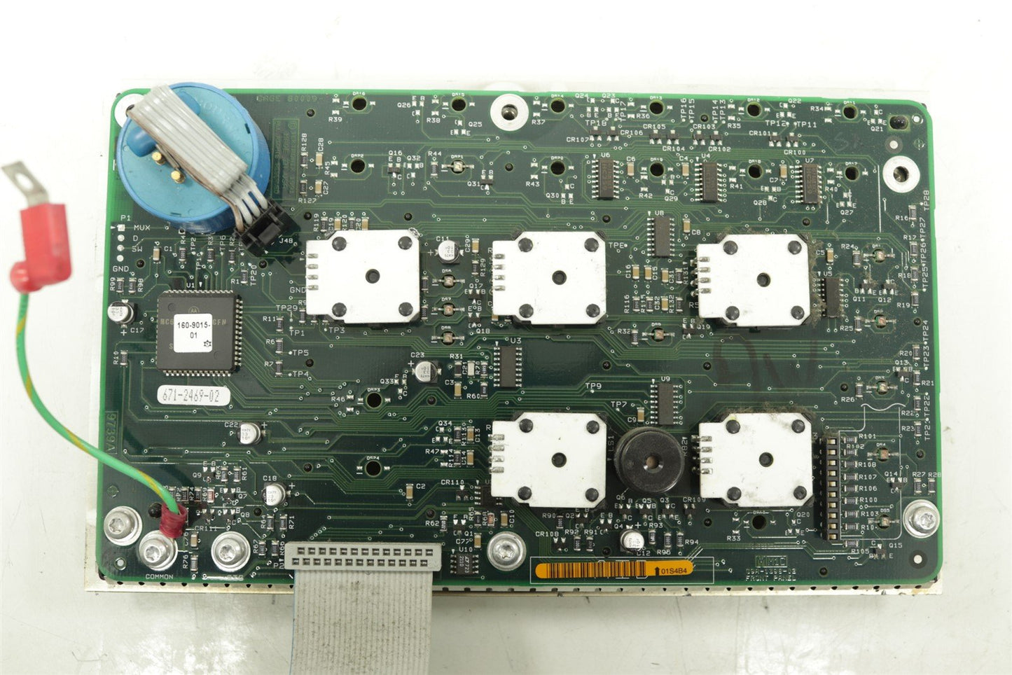 Tektronix TDS 520C Oscilloscope Front Panel Keyboard 671-2469-02