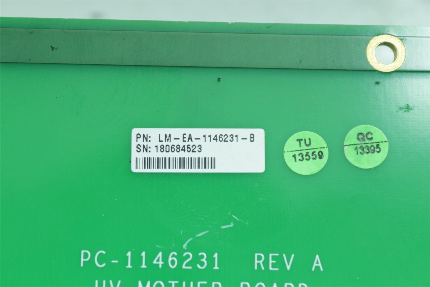 Lumenis HV Mother Board LM-EA-1146231-B PC-1146231 Rev. A