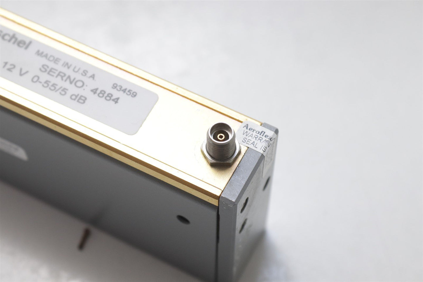 Aeroflex/Weinschel 152T-55 DC Step Attenuator 26.5GHz 0-55/5 dB Tested