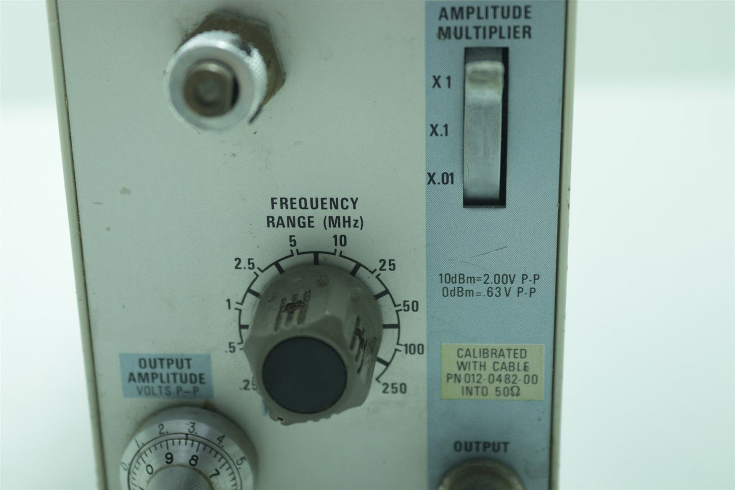 Tektronix SG503 Leveled Sine Wave Generator