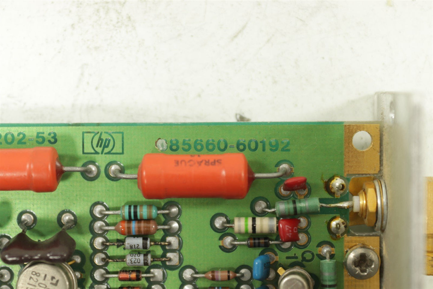 HP 8566B Spectrum Analyzer 100Hz-2.5GHz/2-22GHz 85660-60192 PCB Part