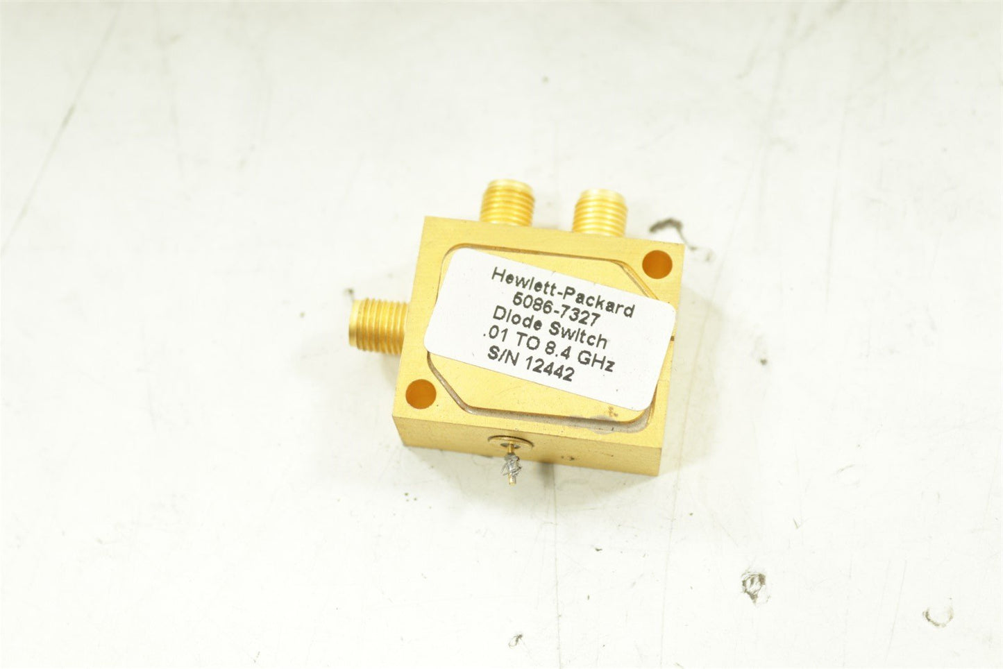 HP Agilent 0.1 to 8.4 GHz SMA Diode Switch For 83620x 5086-7327