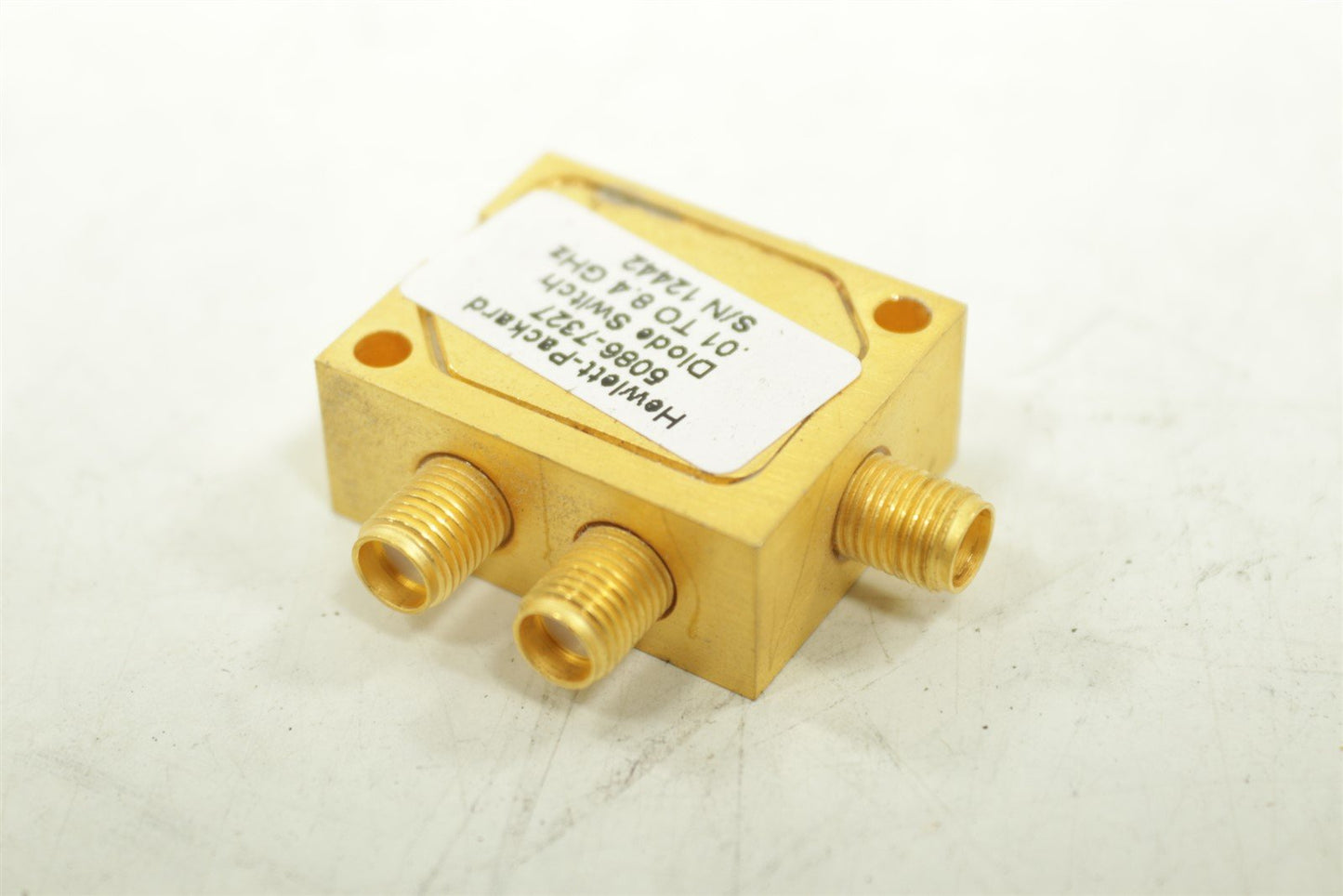 HP Agilent 0.1 to 8.4 GHz SMA Diode Switch For 83620x 5086-7327