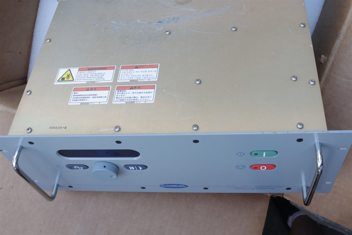 COMDEL CLX-2500 Low Freq RF Generator Power Supply 3Ph 2500W FP1336R2