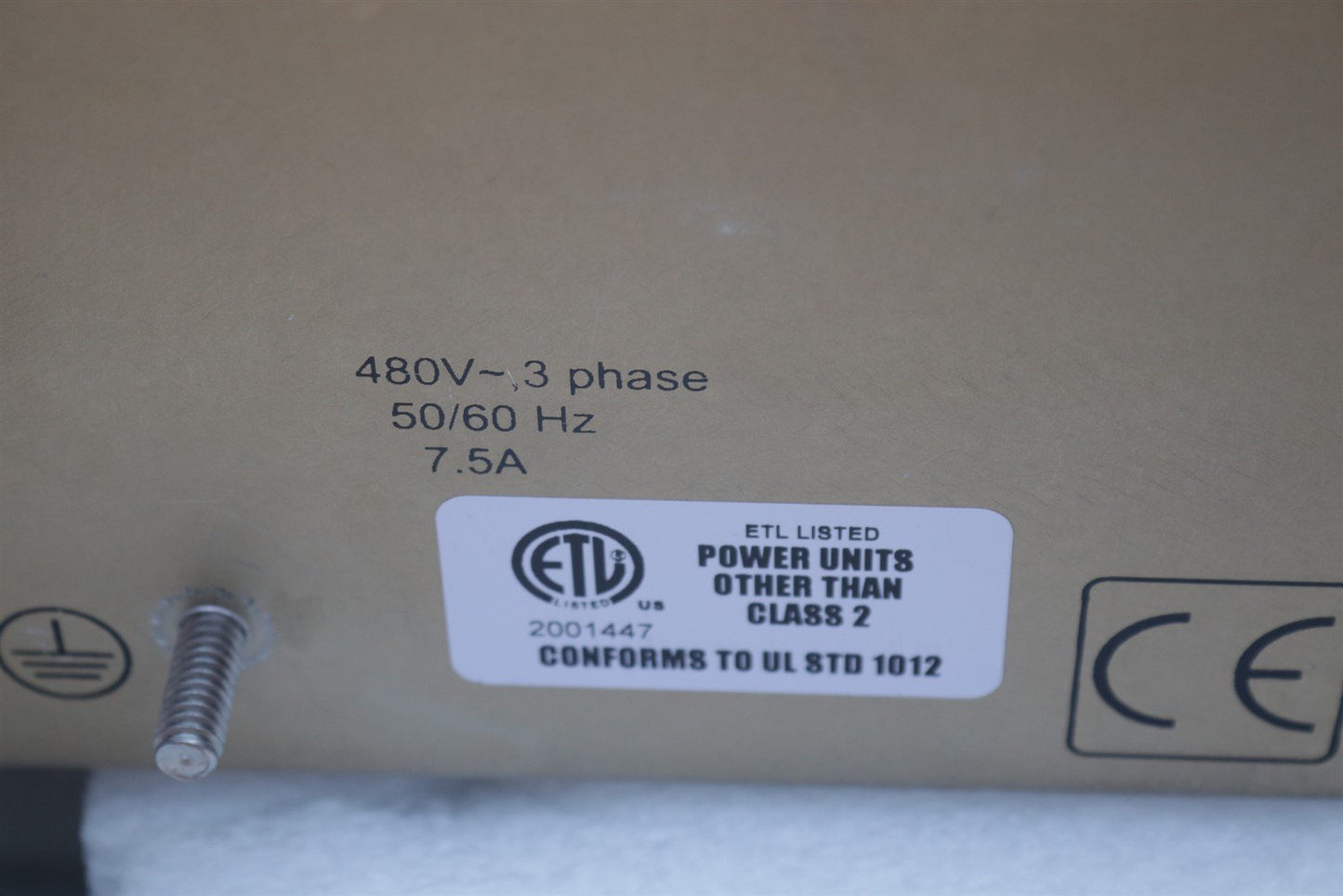 COMDEL CLX-2500 Low Freq RF Generator Power Supply 3Ph 2500W FP1336R2