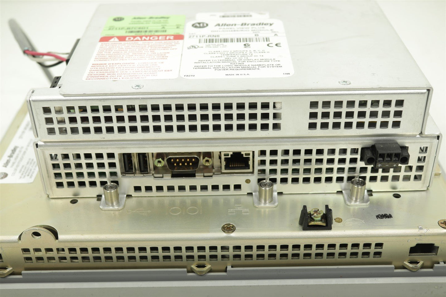 Allen-Bradley Panel View Plus 700 Front Panel +2711P-RN6, 2711P-RP6 Modules