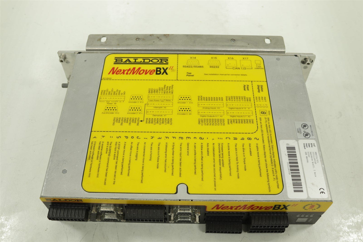 Baldor NMX004-501 2-Axis NextMove BXII Servo Motion Controller