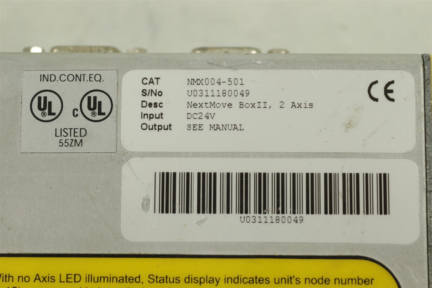 Baldor NMX004-501 2-Axis NextMove BXII Servo Motion Controller
