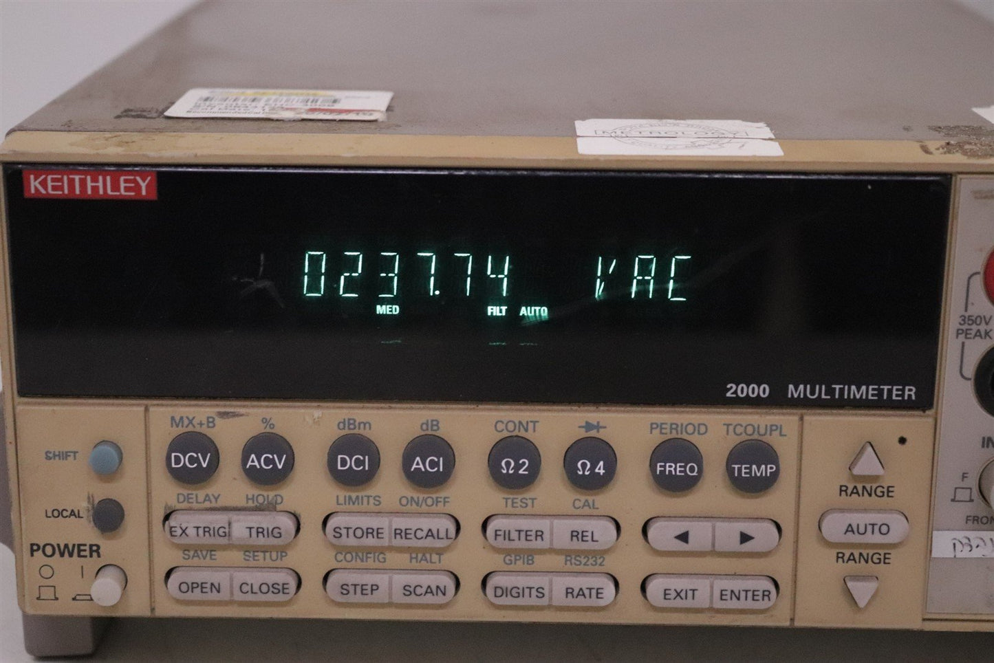 Keithley 2000 Digital Multimeter 6½ Digits