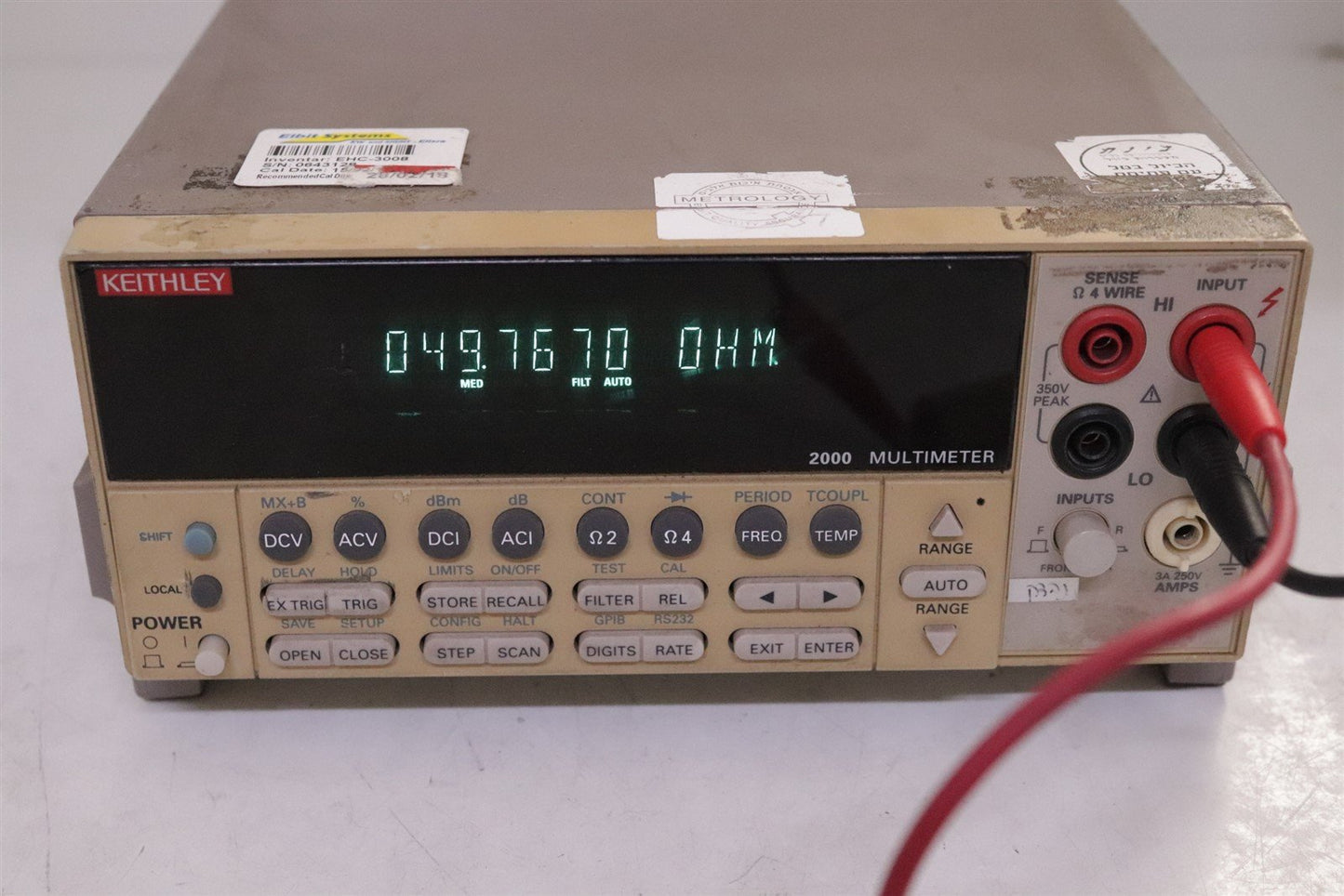 Keithley 2000 Digital Multimeter 6½ Digits