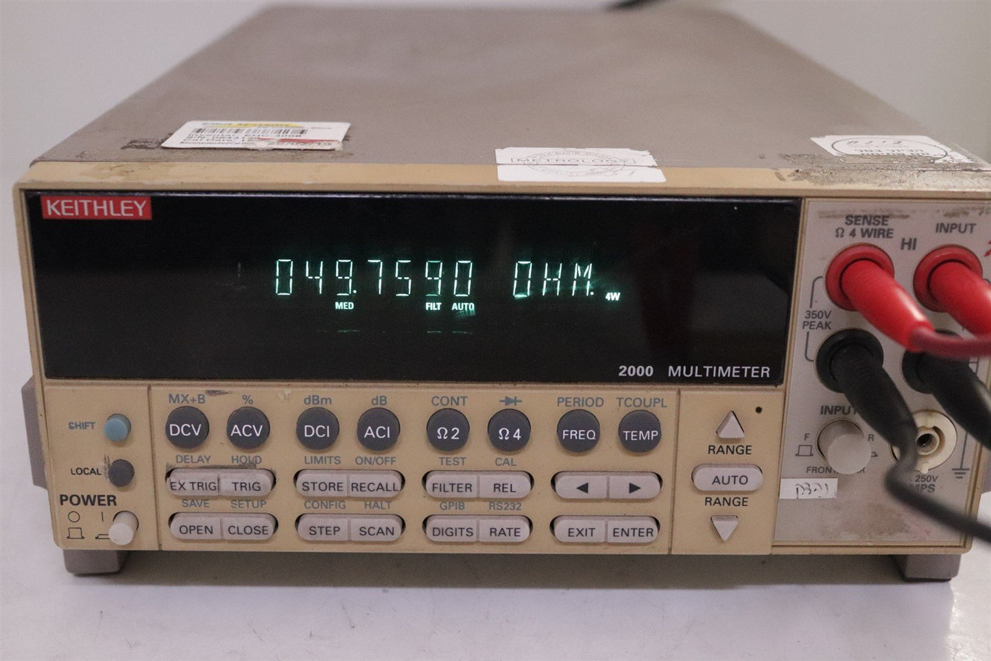 Keithley 2000 Digital Multimeter 6½ Digits