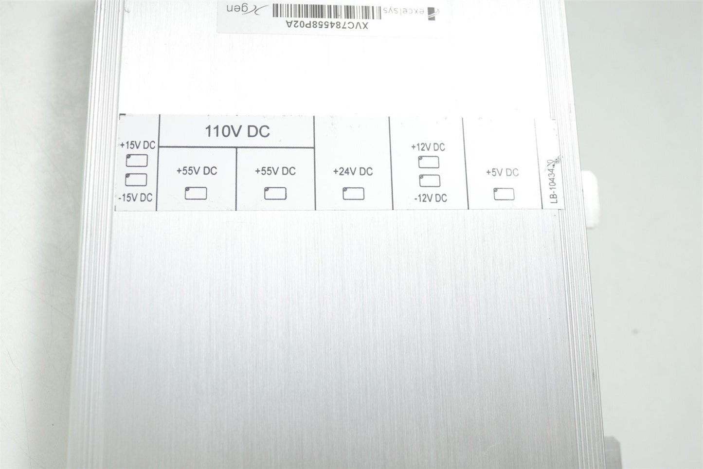 EXCELSYS XGEN Power Supply XVC784558-02 A Lumenis Acupulse SA-1005320-A LVPS