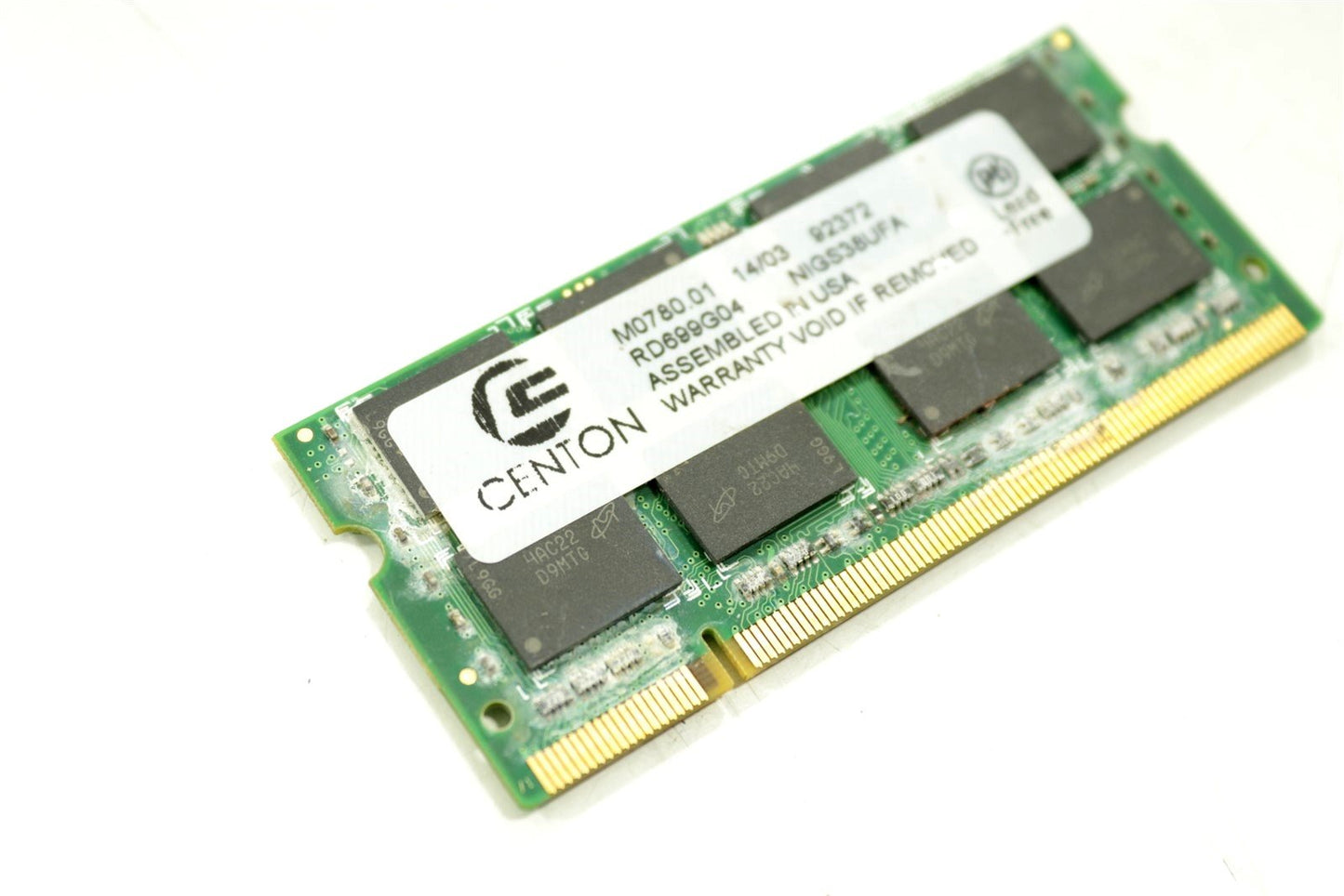 Centon M0780.01 Memory Module RD699G04