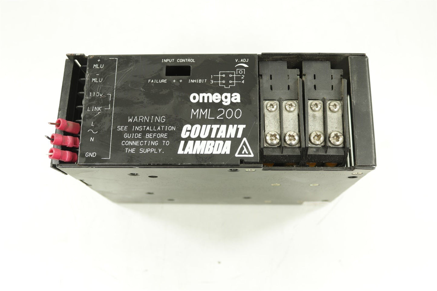 Lambda Omega MML 200 Power Supply Input:5V 25A , 12V 6A Output: 200W
