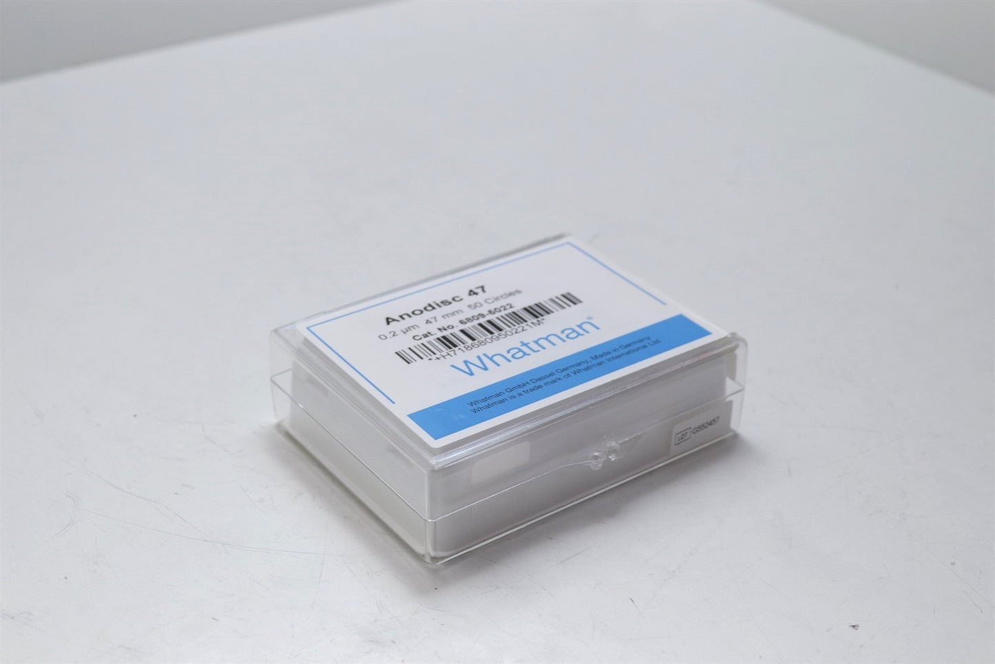 New Whatman Anodisc 47 Filters Membrane 0.2um 47mm 50ct 6809-5022