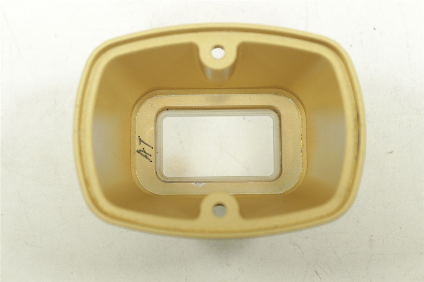Alma Lasers Soprano Ice Handpiece Window Tip 25 x 14mm Gold