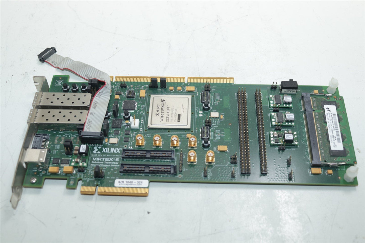 Xilinx Virtex 5 ML555 REV 2 Base Board 0431438-06-1040