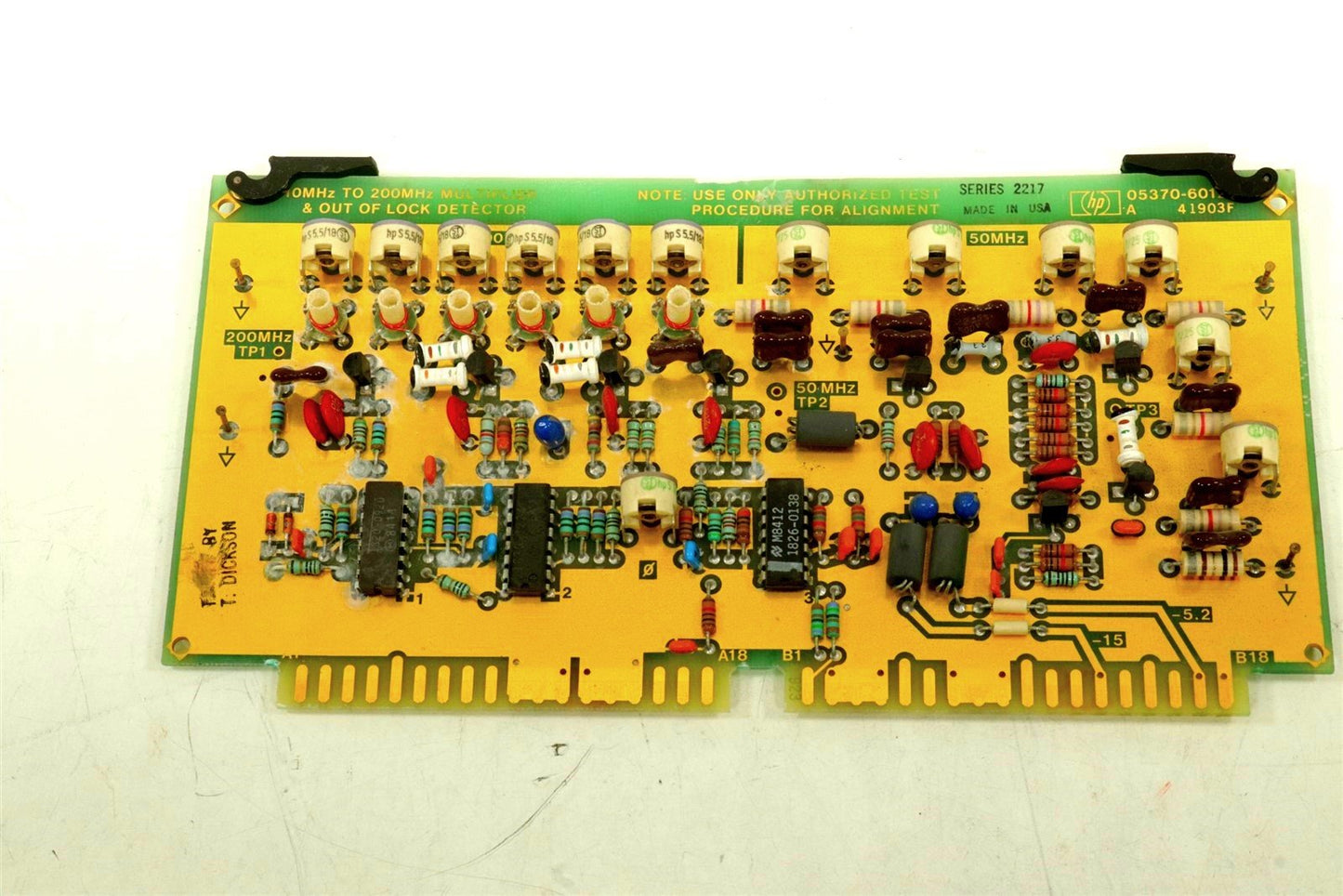 HP Agilent 5470B Multiplier 05370-60124 Circuit Card