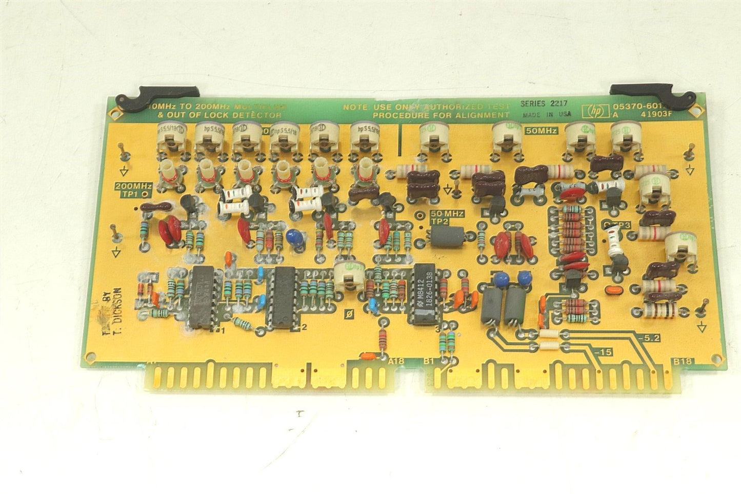 HP Agilent 5470B Multiplier 05370-60124 Circuit Card