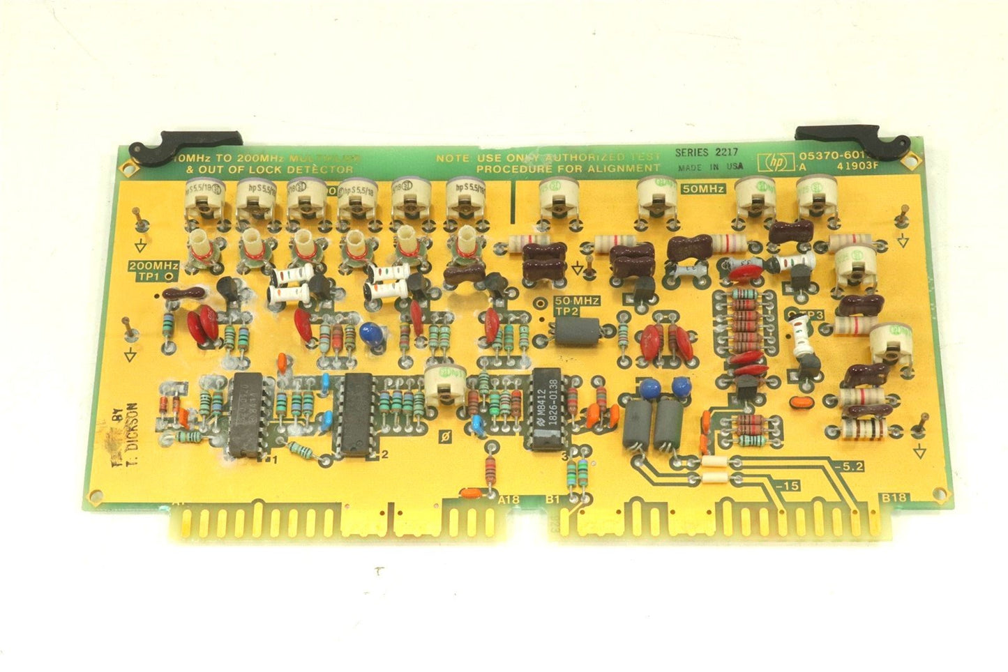 HP Agilent 5470B Multiplier 05370-60124 Circuit Card