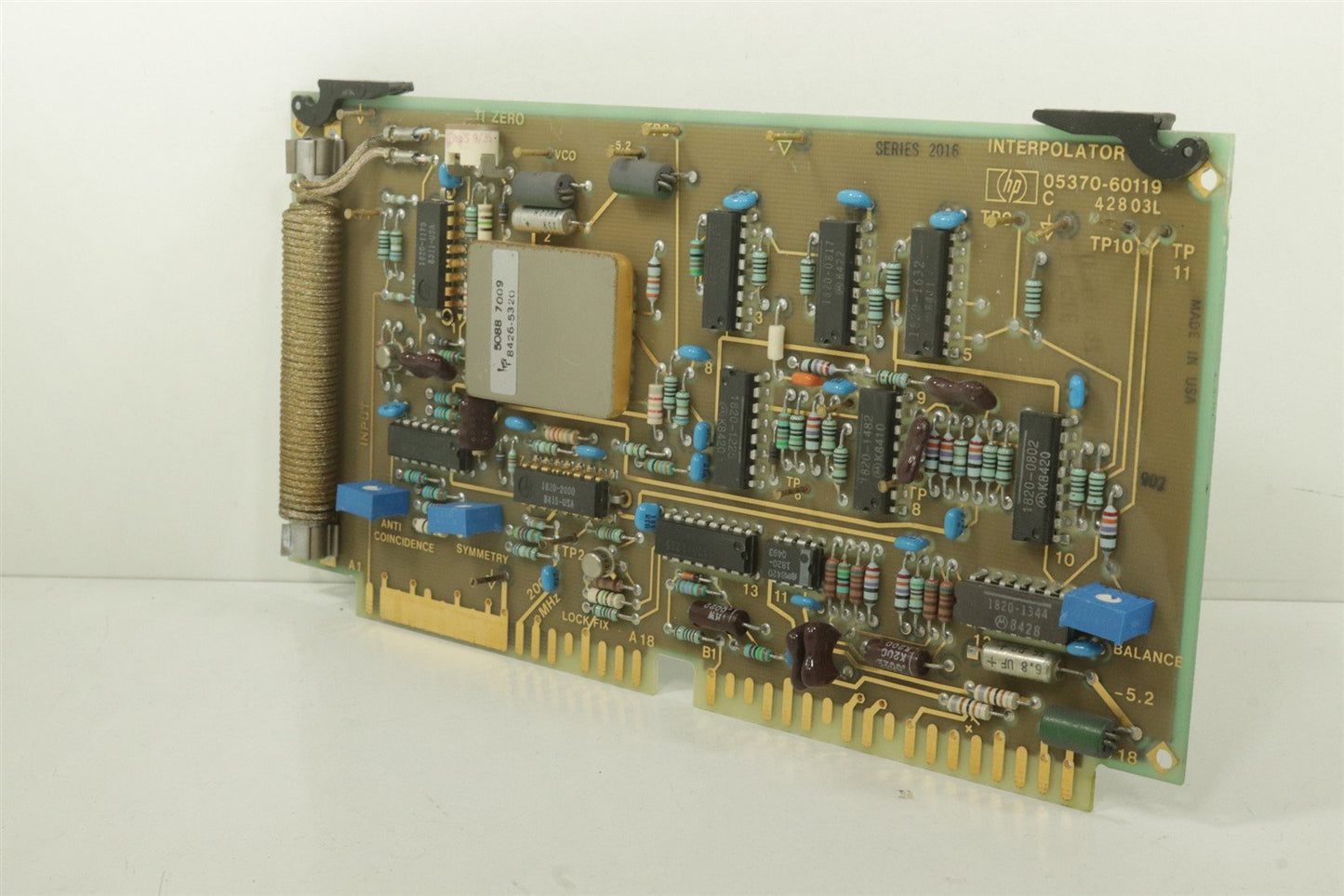 HP Agilent 5470B 05370-60119 Interpolator Circuit Card Assembly
