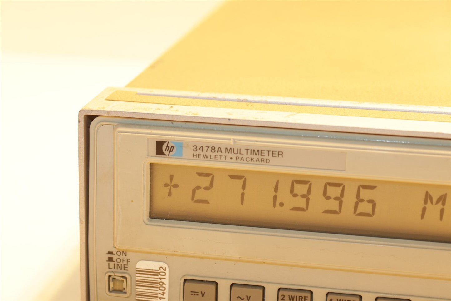 HP 3478A Precision Multimeter 5.5 Digit Tested