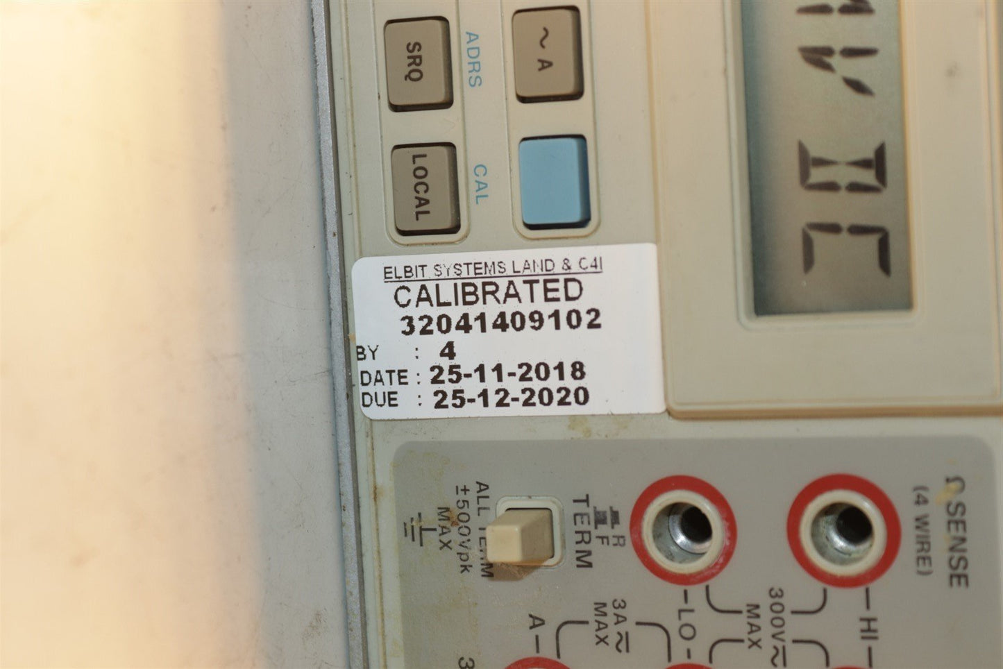 HP 3478A Precision Multimeter 5.5 Digit Tested
