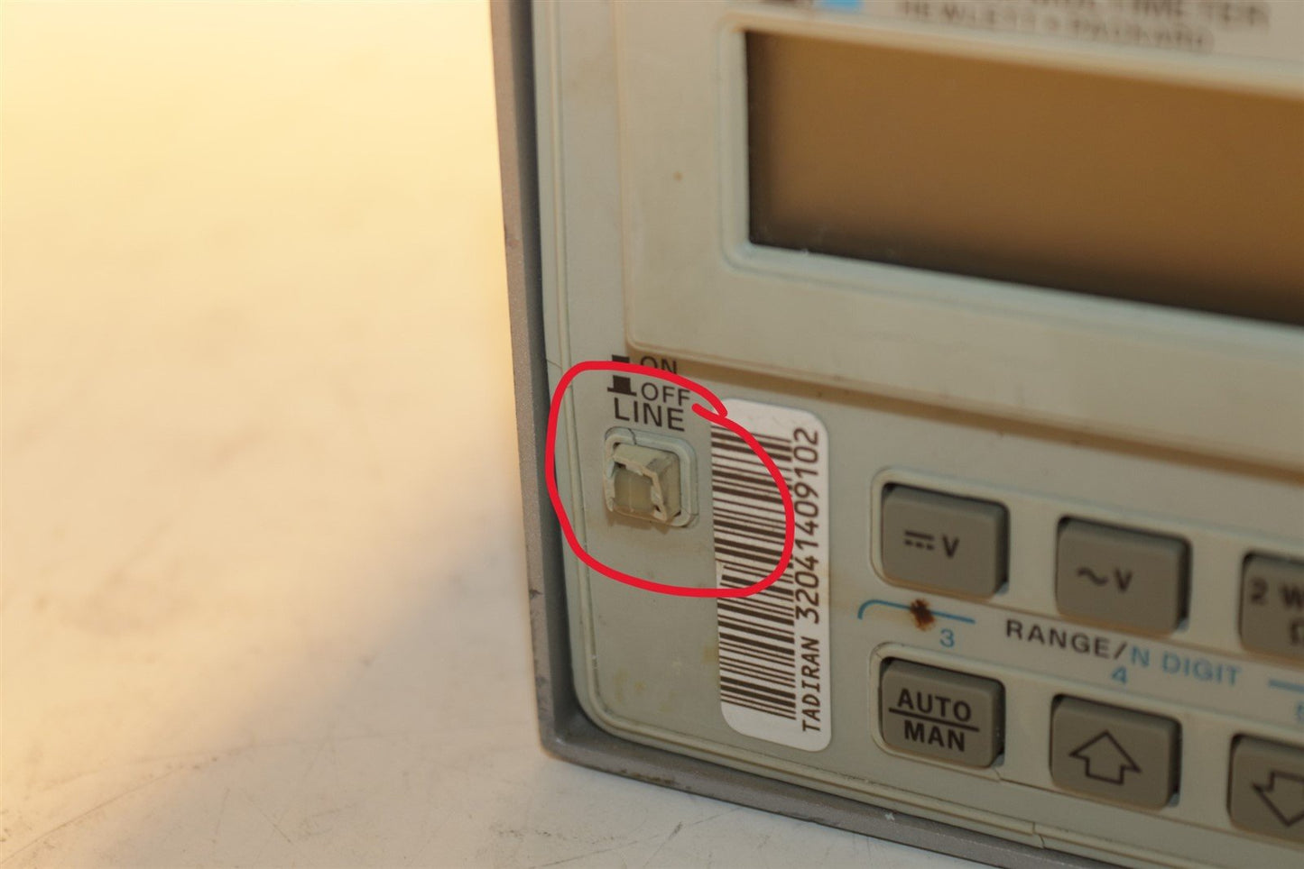 HP 3478A Precision Multimeter 5.5 Digit Tested