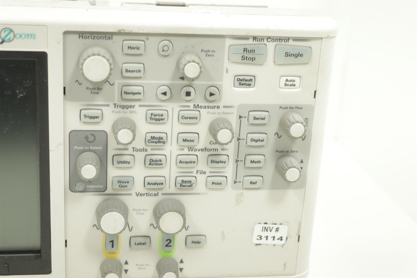 LOT OF 2 Agilent Keysight InfiniiVision DSO X 2002A 70MHz Oscilloscope FOR PARTS