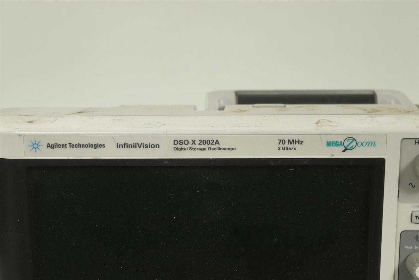 LOT OF 2 Agilent Keysight InfiniiVision DSO X 2002A 70MHz Oscilloscope FOR PARTS