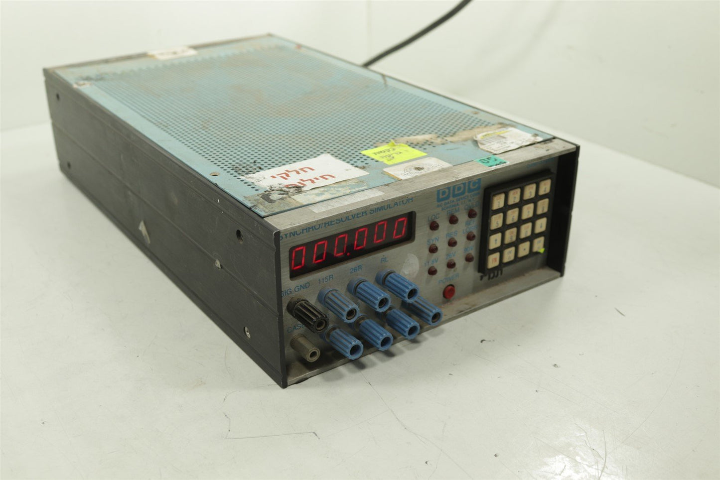 DDC SIM-31200 Synchro/ Resolver Simulator As-Is