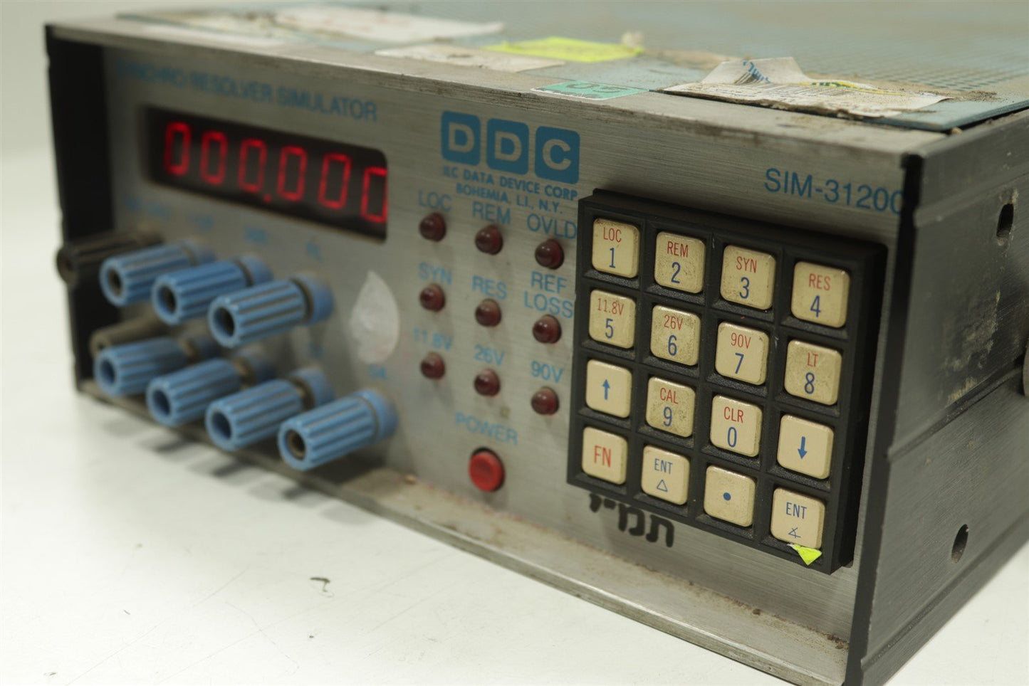 DDC SIM-31200 Synchro/ Resolver Simulator As-Is