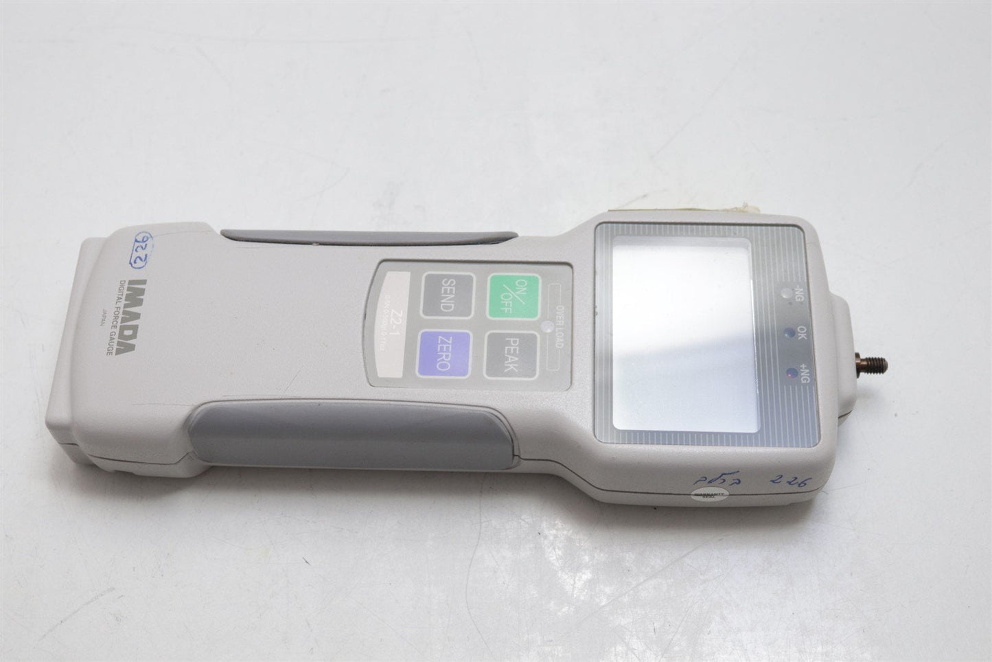 IMADA Z2-1 Programmable Digital Force Gauge Outputs 500gf TESTED