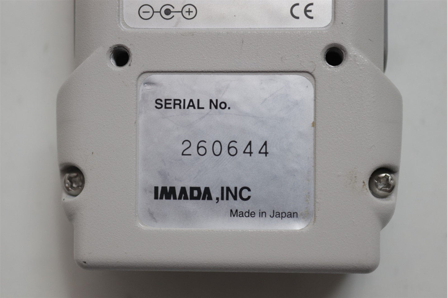 IMADA Z2-1 Programmable Digital Force Gauge Outputs 500gf TESTED