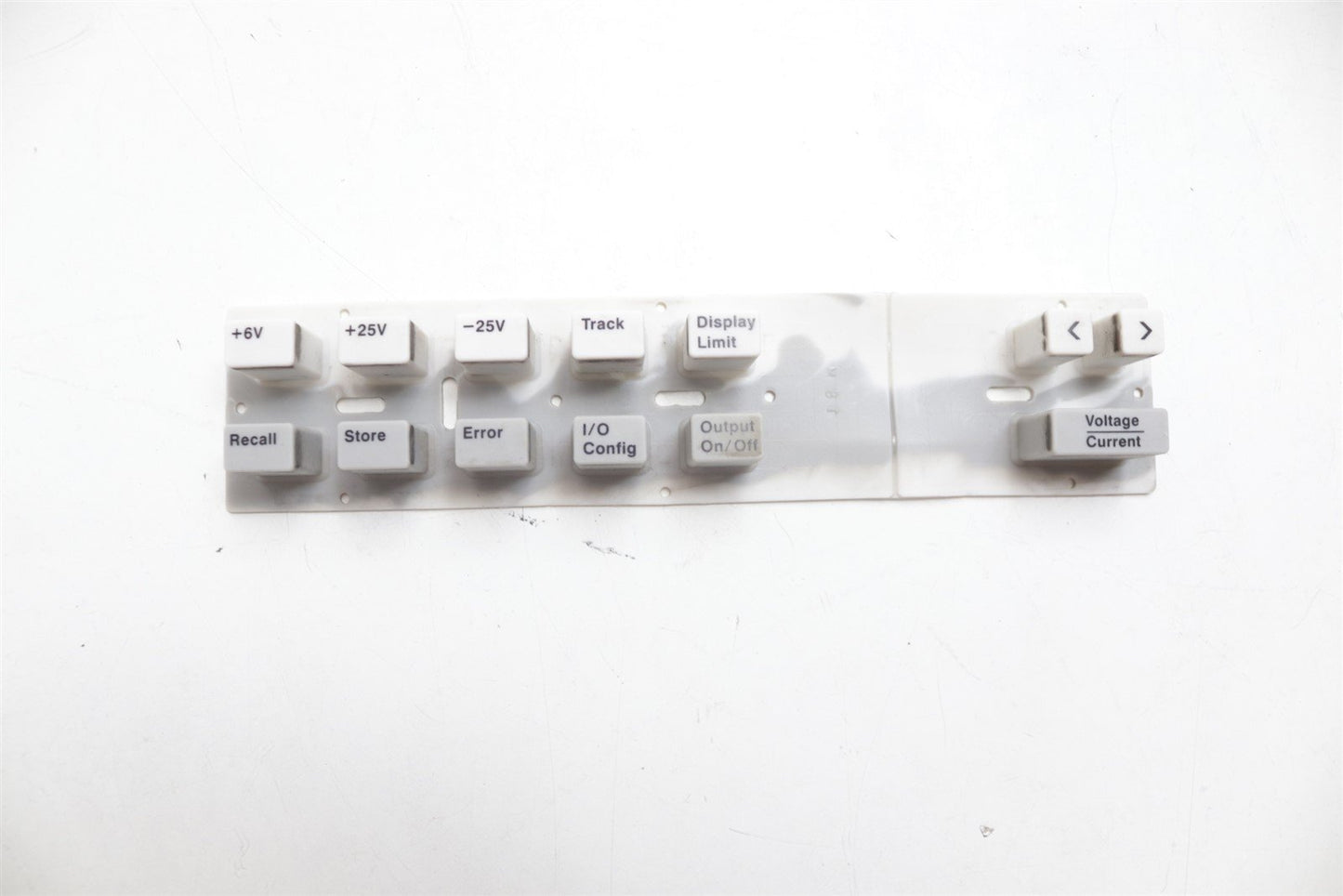 Agilent E3631 Triple Output DC Power Supply 0-6V 5A/0+-25V,1A Keyboard Buttons