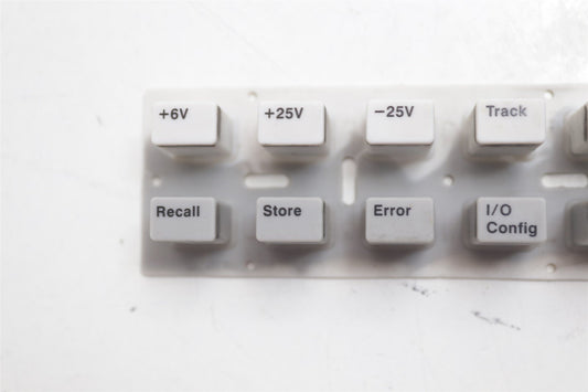 Agilent E3631 Triple Output DC Power Supply 0-6V 5A/0+-25V,1A Keyboard Buttons