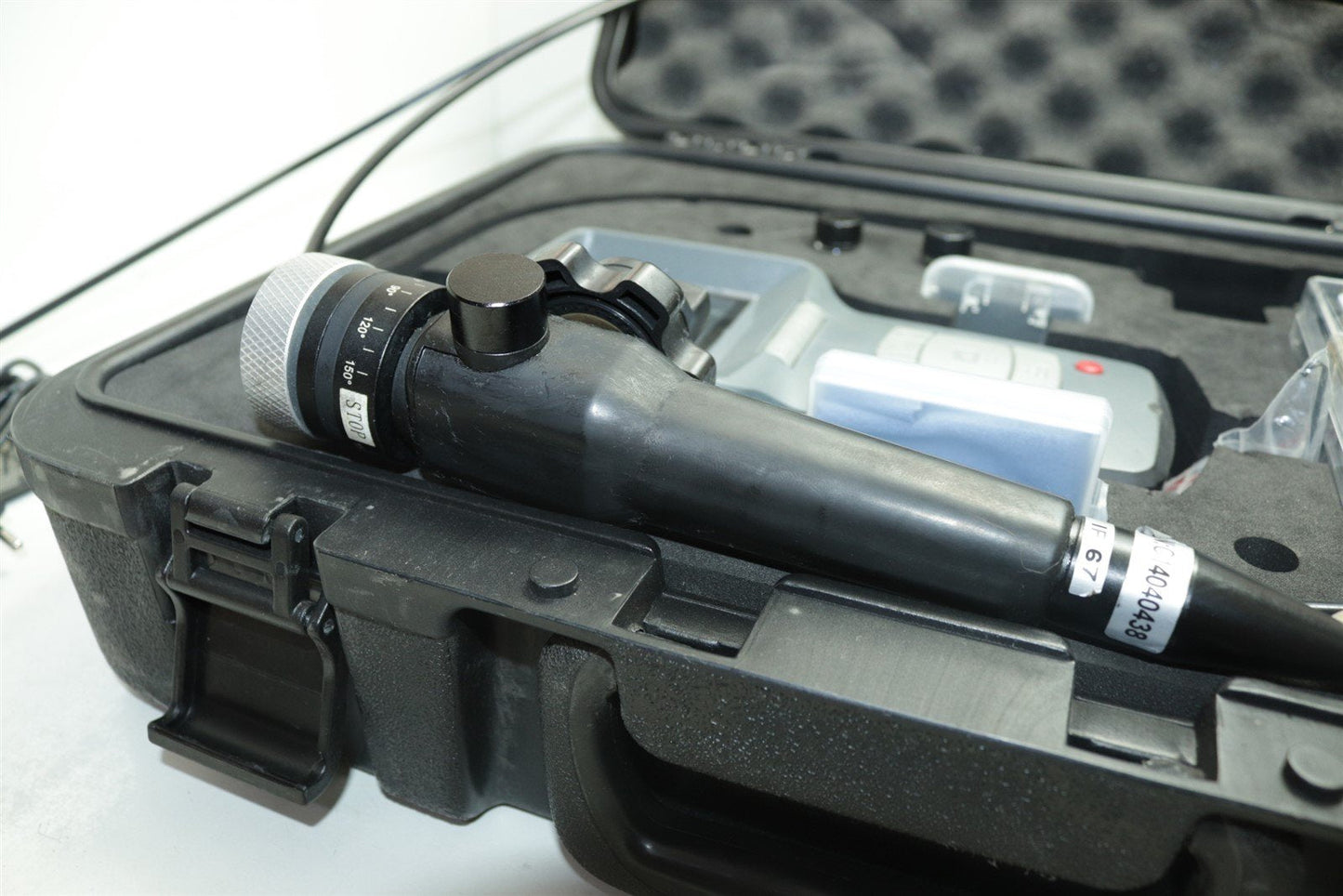 Borescope Inspection Camera Takes Photos & Videos w/ Light, Zoom and Case