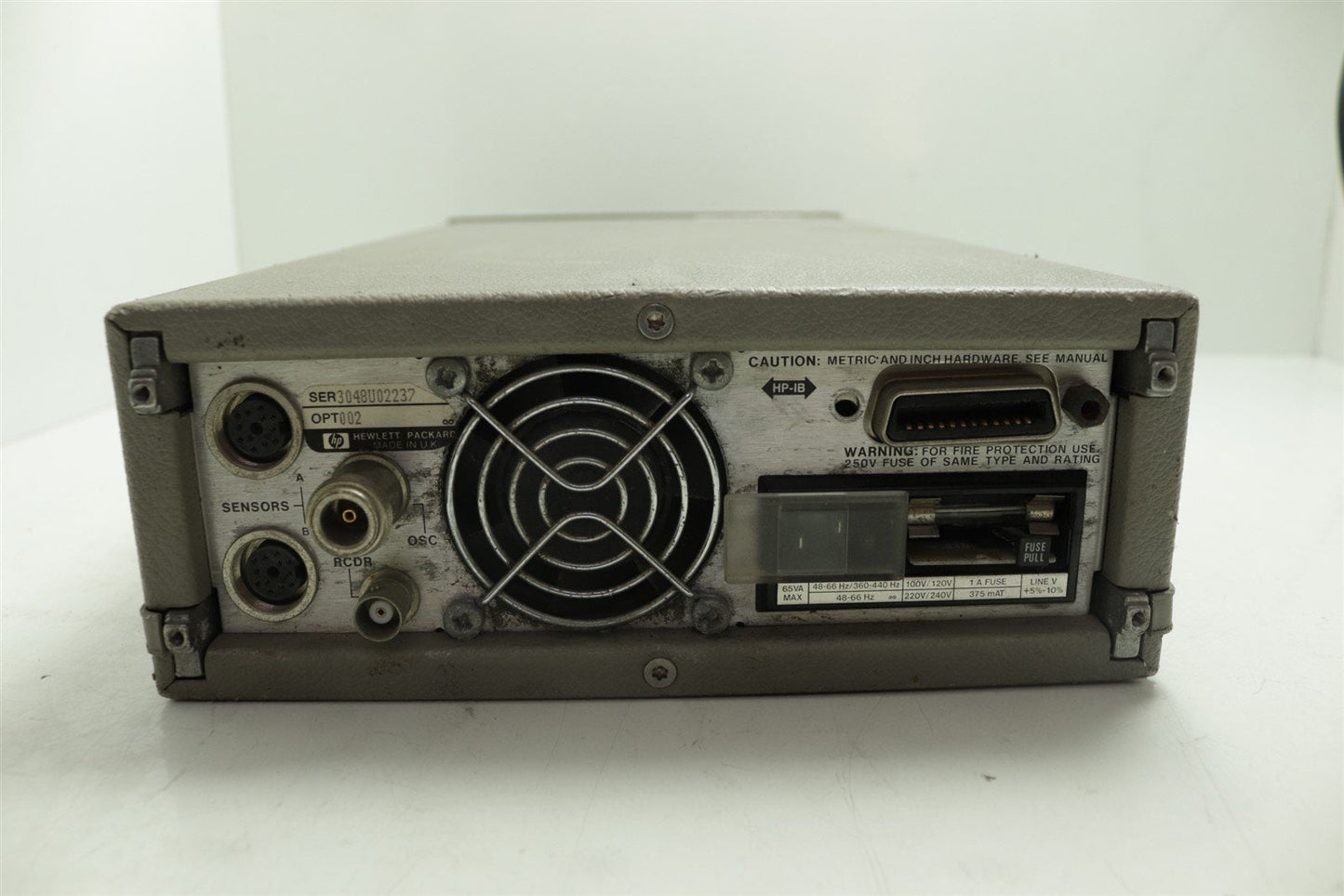 HP 438A Power meter -70dBm to +44 dBm 100 kHz to 26.5 GHz