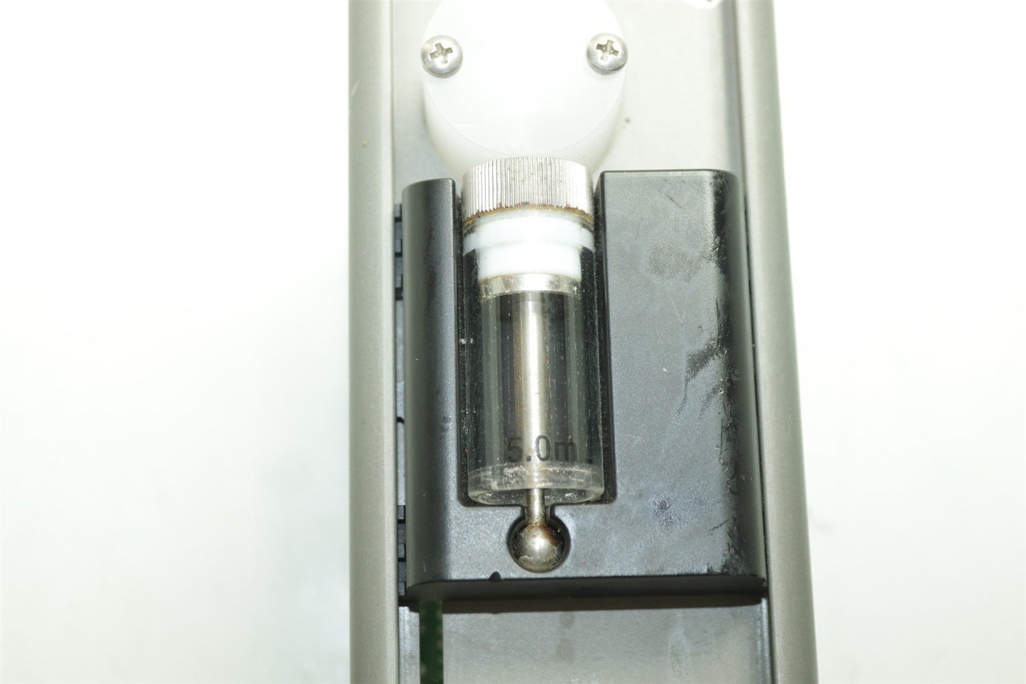 Tecan Cavro Motorized Syringe Pump 20738585 A with 5.0ml Syringe & 3-way Valve