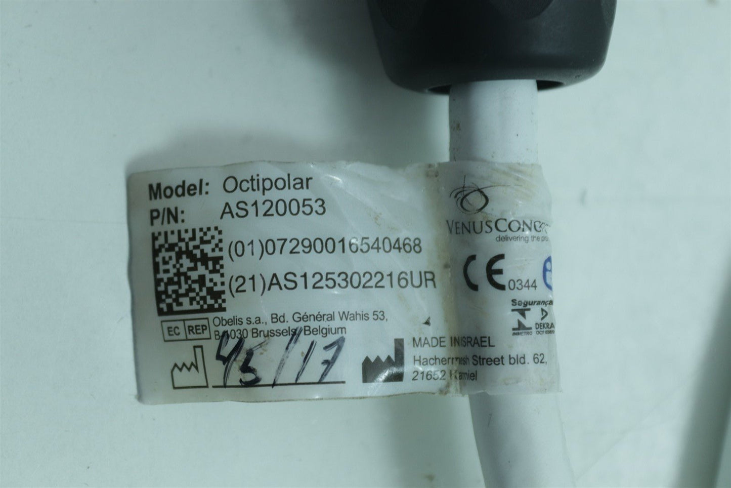 Refurbished VEnus Concept Spa OctiPolar Handpiece AS120053