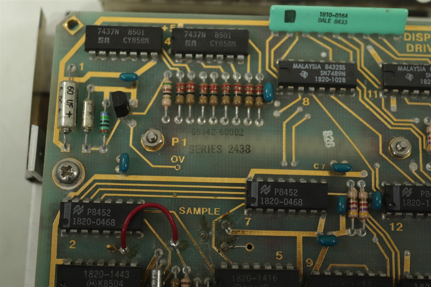 HP Agilent 5342A Microwave Frequency Counter front panel