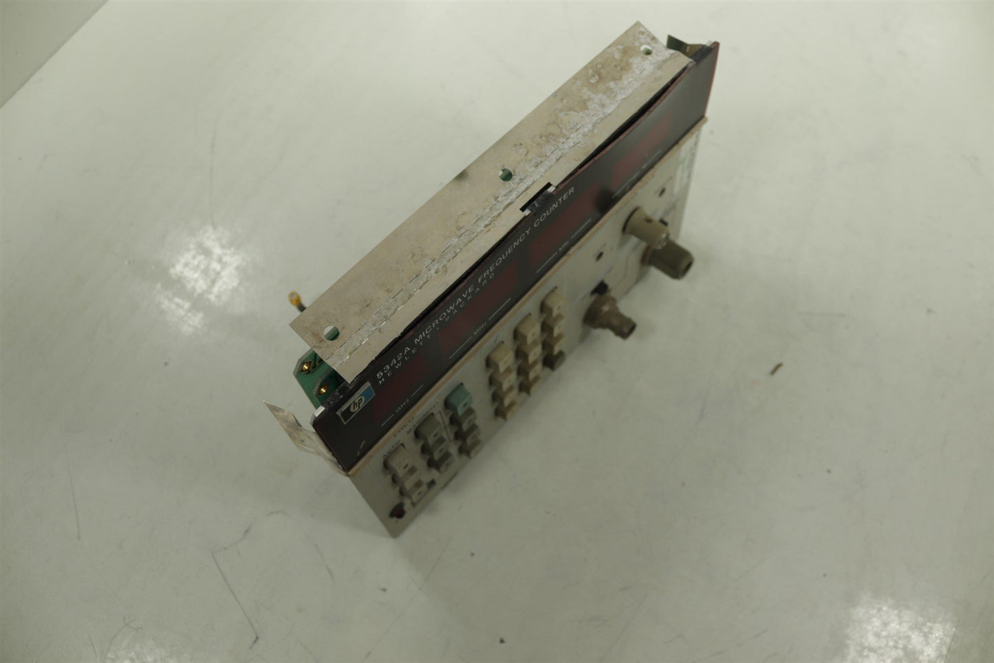HP Agilent 5342A Microwave Frequency Counter front panel