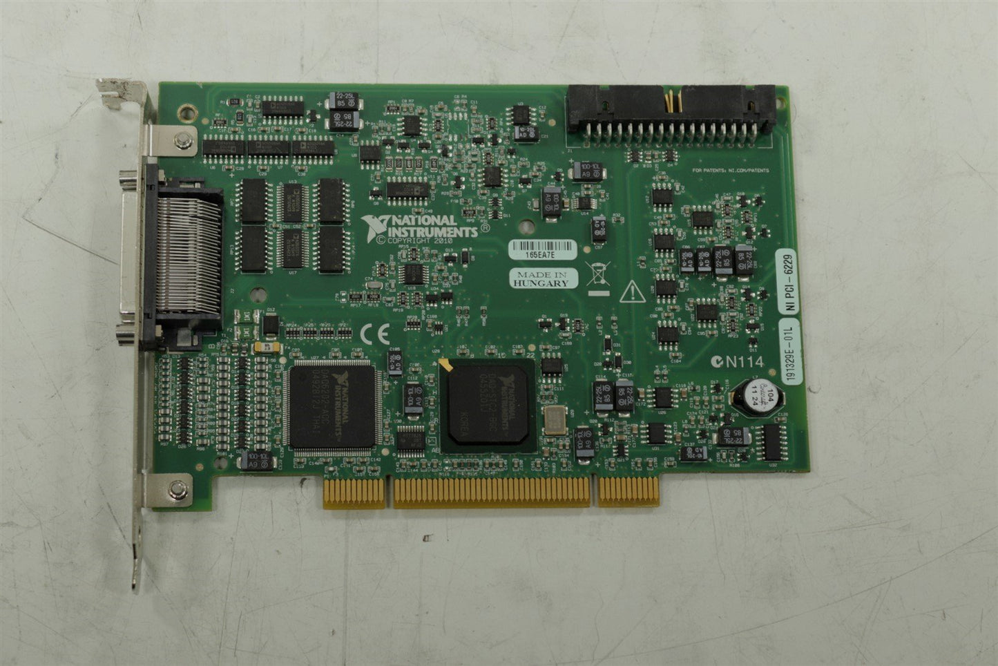 National Instruments NI PCI-6229 Card 16 Bit 250 Ks/s 32 Analog 191329E-01L