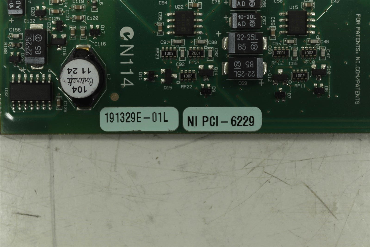 National Instruments NI PCI-6229 Card 16 Bit 250 Ks/s 32 Analog 191329E-01L